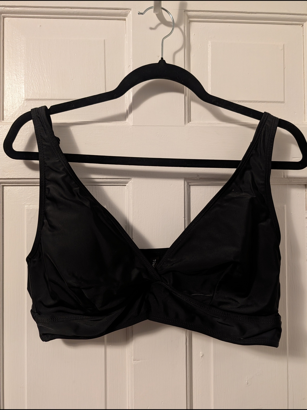 Torrid Black Triangle Bikini Top